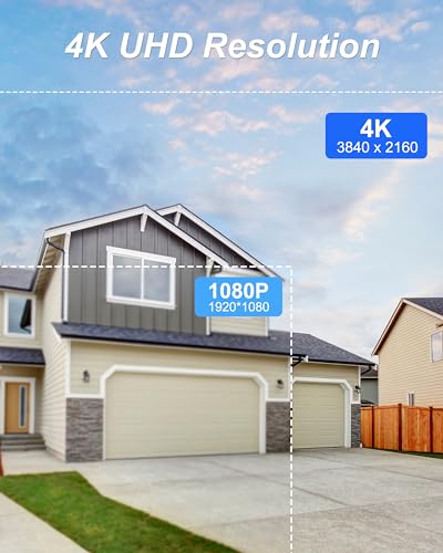 Swann 4K Master Security Camera System, 8 Bullet 8 Dome IP Cameras, 16-Ch NVR with 2TB HDD, Indoor/Outdoor PoE Wired, 24/7 Home Surveillance