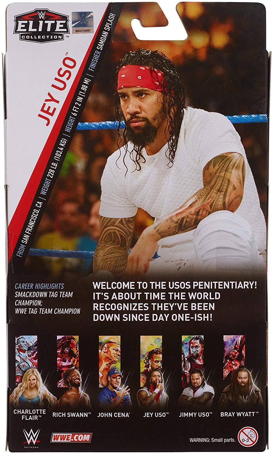 WWE Elite Collection Jey uso Action Figure - Series #54