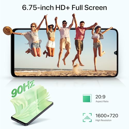 UMIDIGI G9 5G Cell Phone, Android 14 Unlocked Phones, 12(6+6) GB +128GB/1TB TF Expand, 5G Dual SIM, 50MP Camera, 6.75" HD+ 90Hz Display