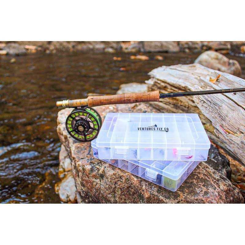 Ventures Fly Co. 122 Premium Hand Tied Fly Fishing Flies Assortment - Sports Supplies Online Store