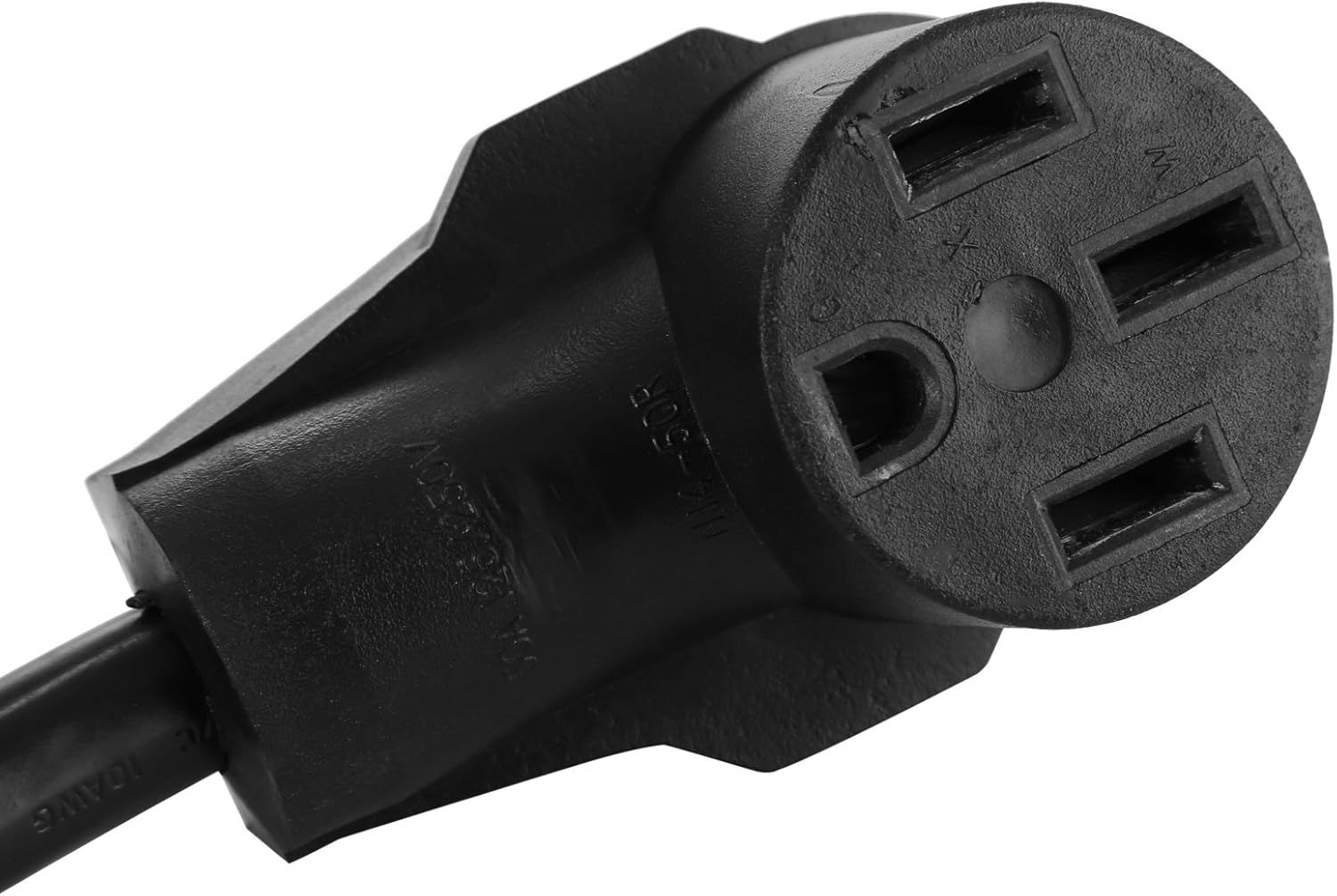 Happybuy RV Power Cord 36Ft 30 Amp RV Extension Cord AWG10 30 amp rv Extension Cord Truck Trailer Motorhome Camper RV Cord Grip Handles Camper