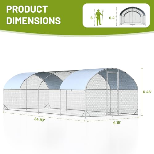 Large Metal Chicken Coop