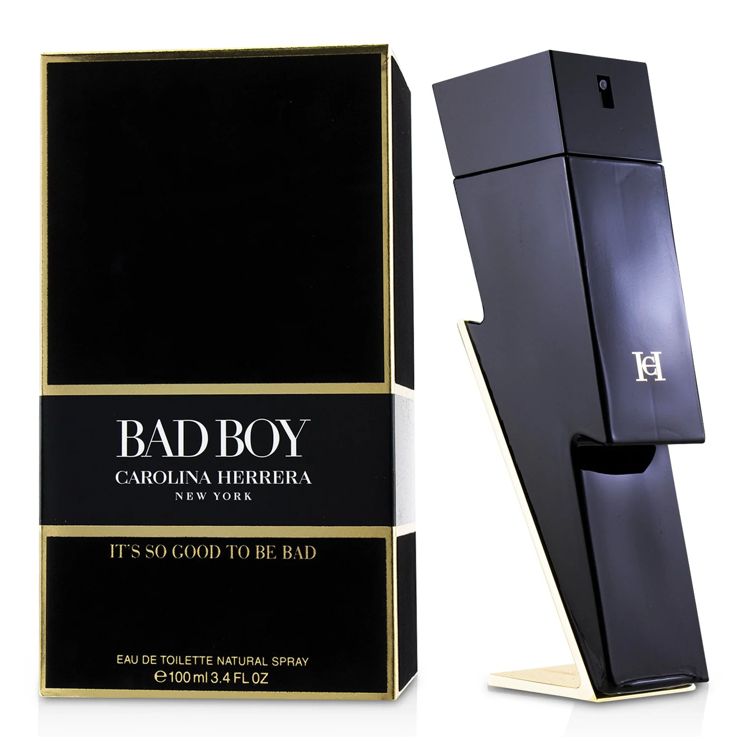 Carolina Herrera Bad Boy Eau De Toilette Spray 100ml/3.4oz