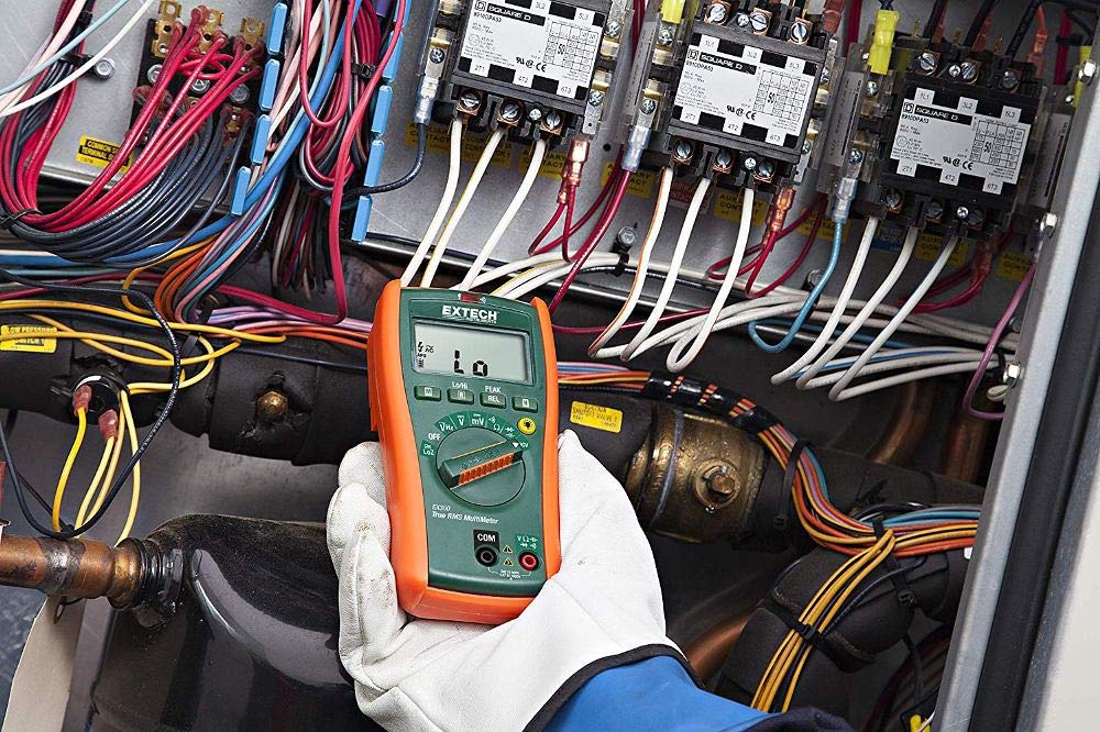 Extech EX360 Electrical MultiMeter with Non-Contact Voltage Detector