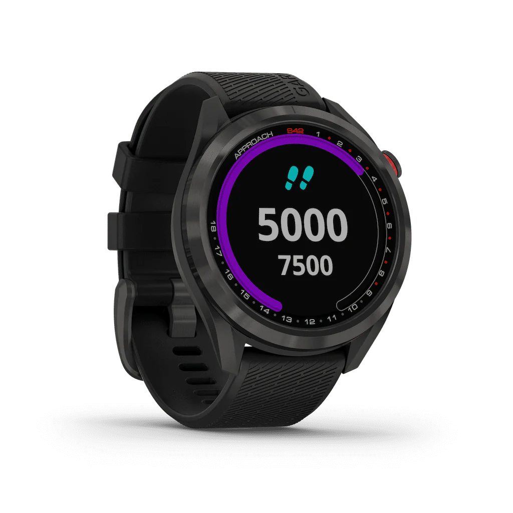 Garmin Approach S42 Golf GPS Watch, Black