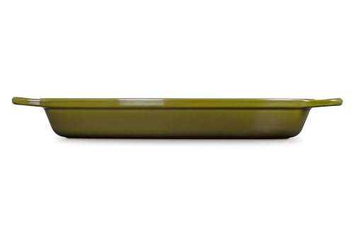 Le Creuset Enameled Cast Iron Signature Oval Baker, 3qt. Sea Salt