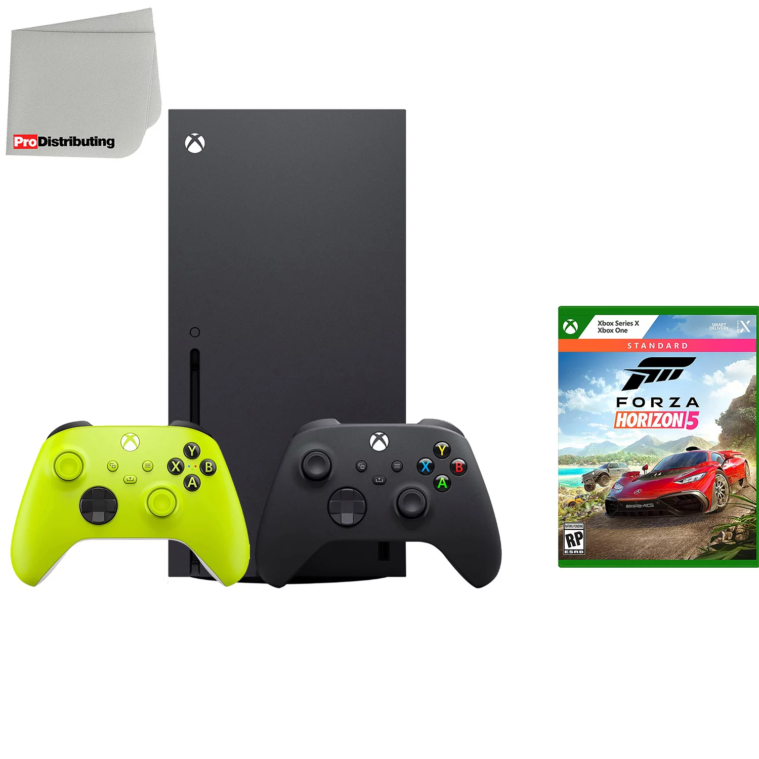 Microsoft Xbox Series X 1TB Video Game Console with Extra Wireless Controller - Electric Volt