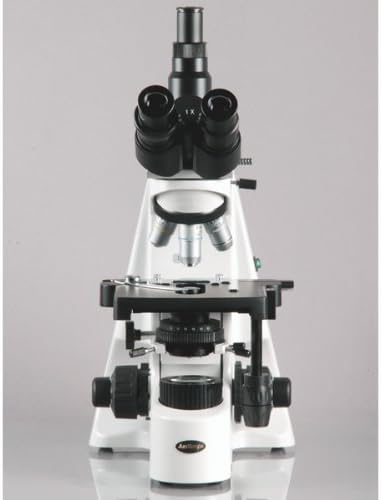 AmScope T690C-M Digital Trinocular Compound Microscope, 40X-2500X Magnification, WH10x and WH25x Super-Widefield Eyepieces, Infinity Objectives