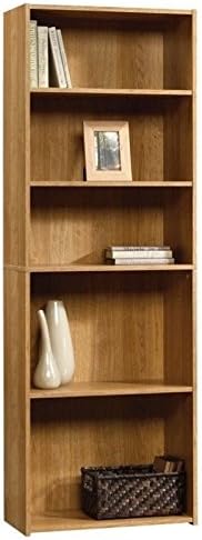 Scranton & Co 5-Shelf Bookcase in Highland Oak