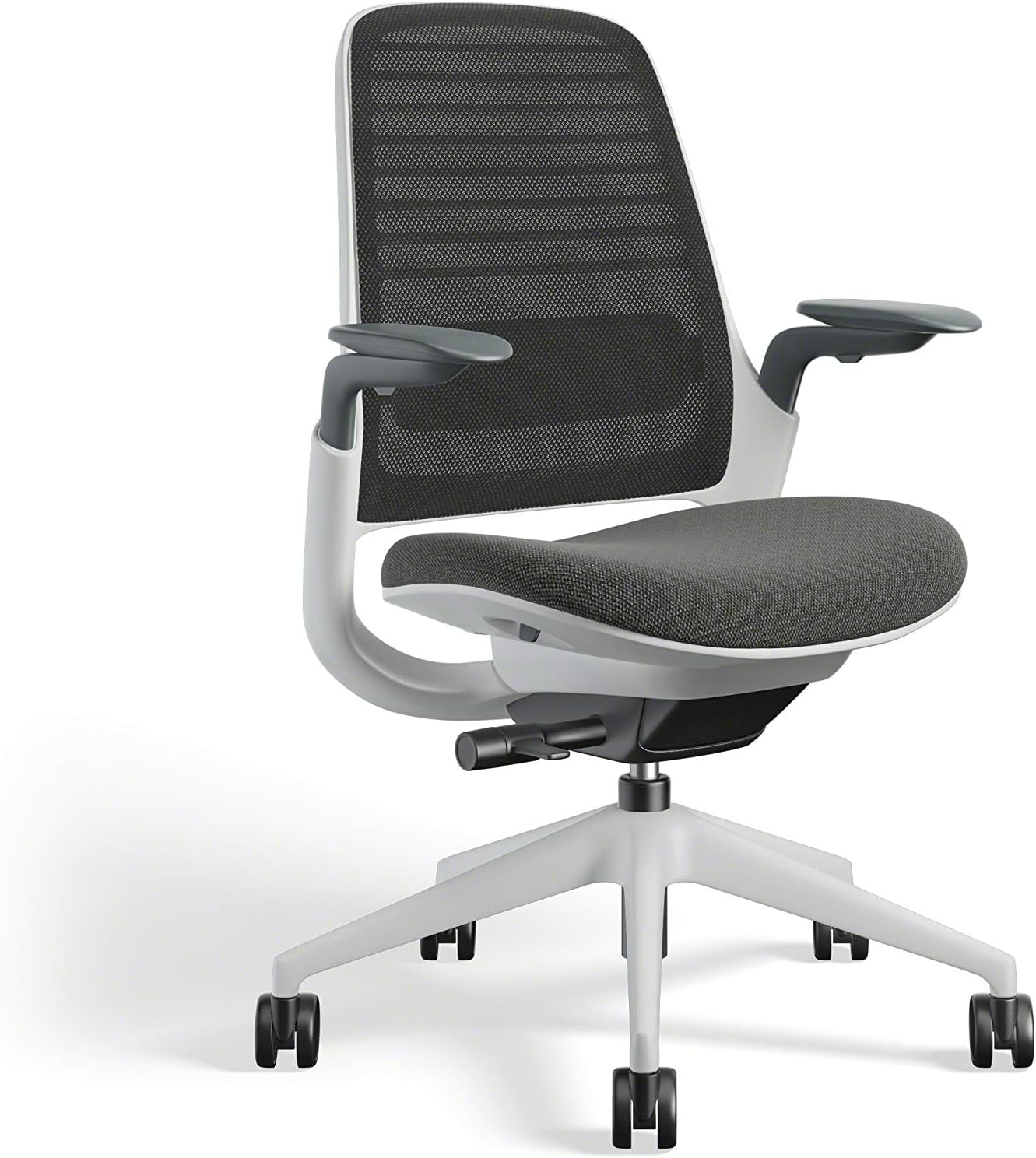 Steelcase Series 1 Office Chair, Hard Floor Casters, Graphite