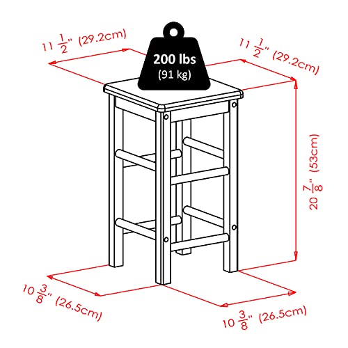 Winsome Suzanne Space Saver Set, for Kitchen, 33", Coffee