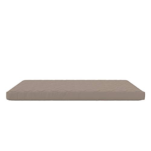DHP Dana 6 inch Quilted Twin Mattress with Removable Cover in Gray