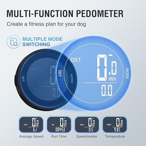 Dog Treadmill for Large/Medium Dogs, Adjustable Ramp Canine Running Slatmill Machine with Pedometer for Exercise & Healthy & Fit Pet Life