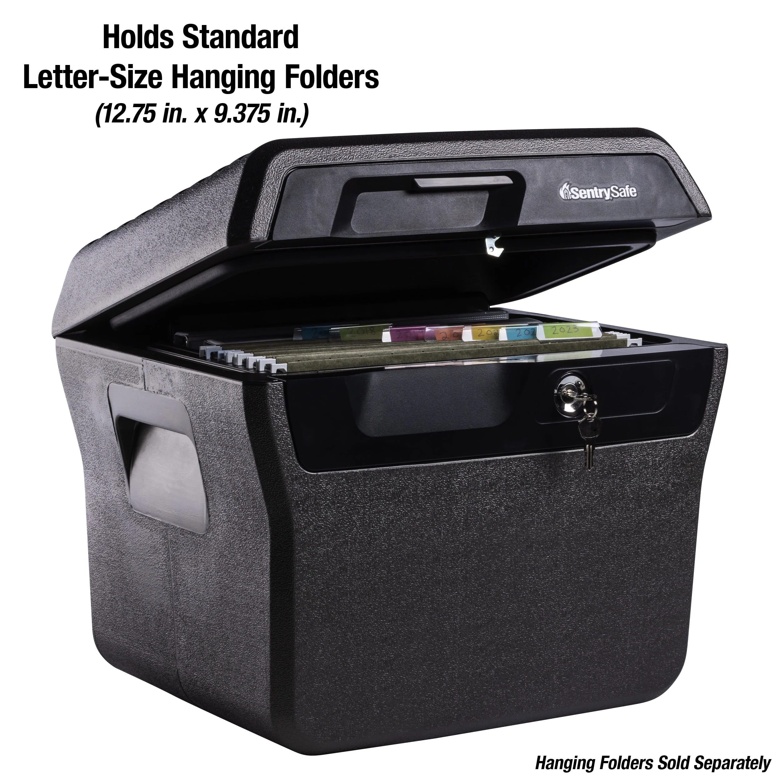 SentrySafe FHW40100 Fire-Resistant File Safe Box and Water-Resistant File Safe Box with Key Lock 0.66 Cu. ft.