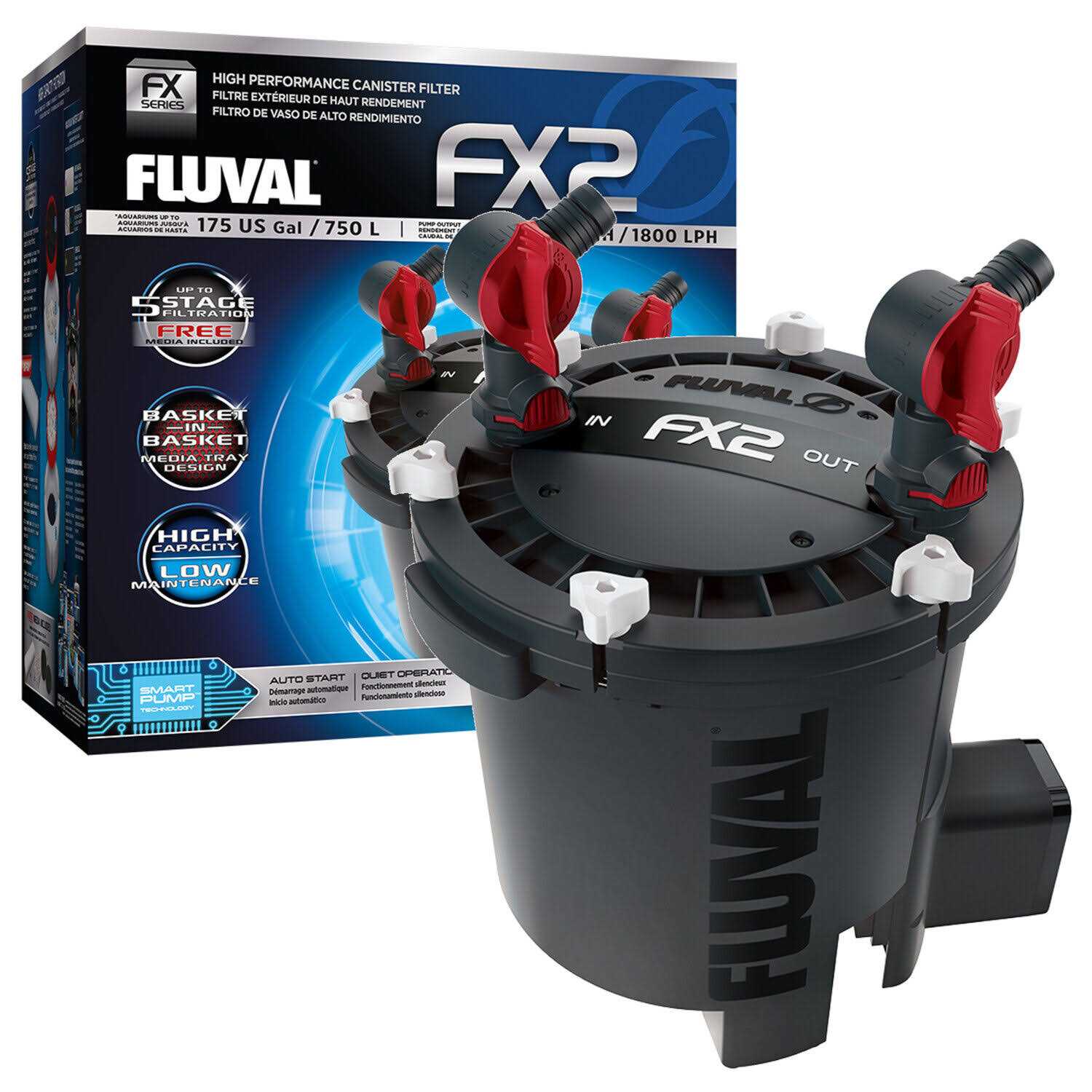 Fluval FX2 High Performance Canister Filter - Pet Supplies online store