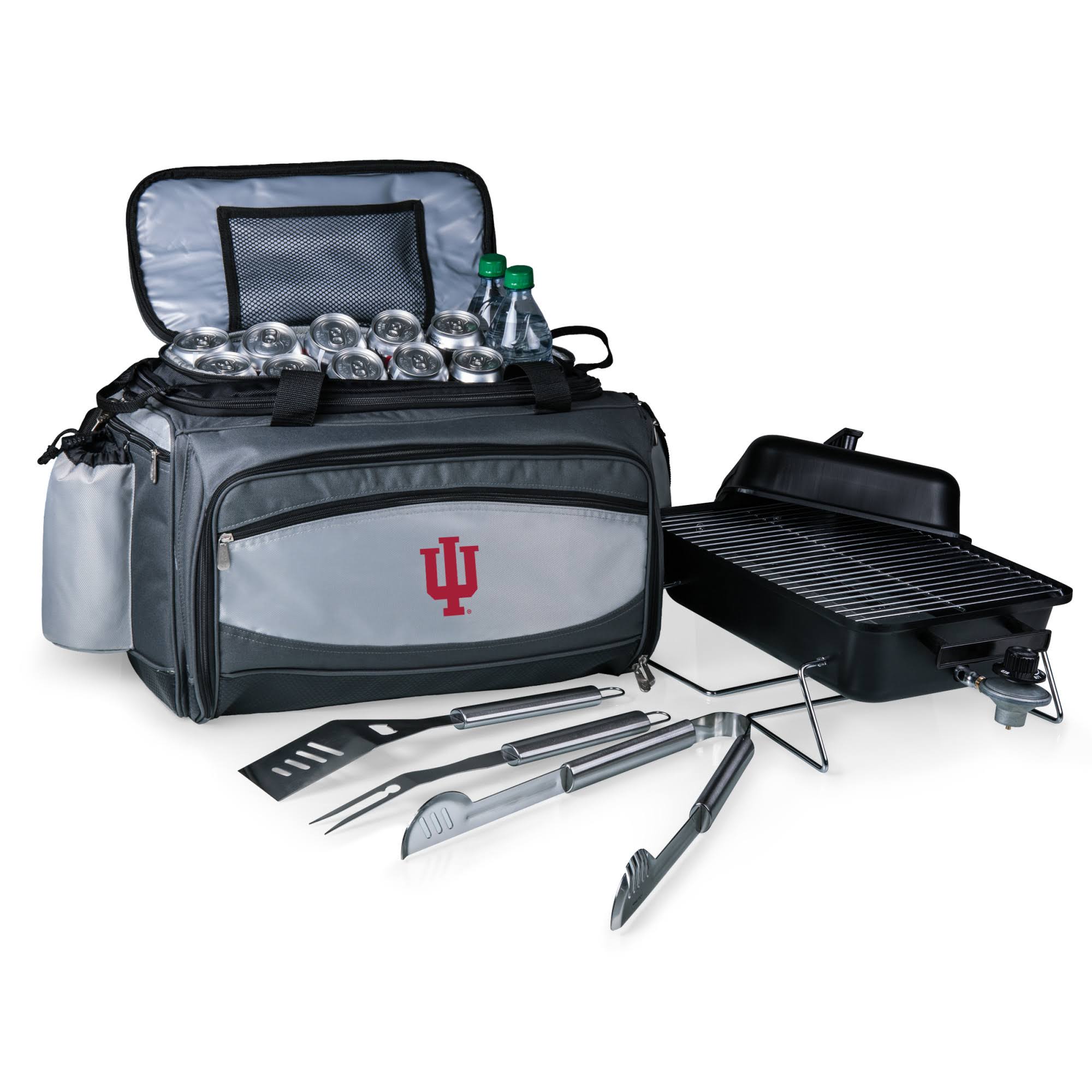 Picnic Time Vulcan Cooler u0026 Propane Gas Grill - Indiana Hoosiers