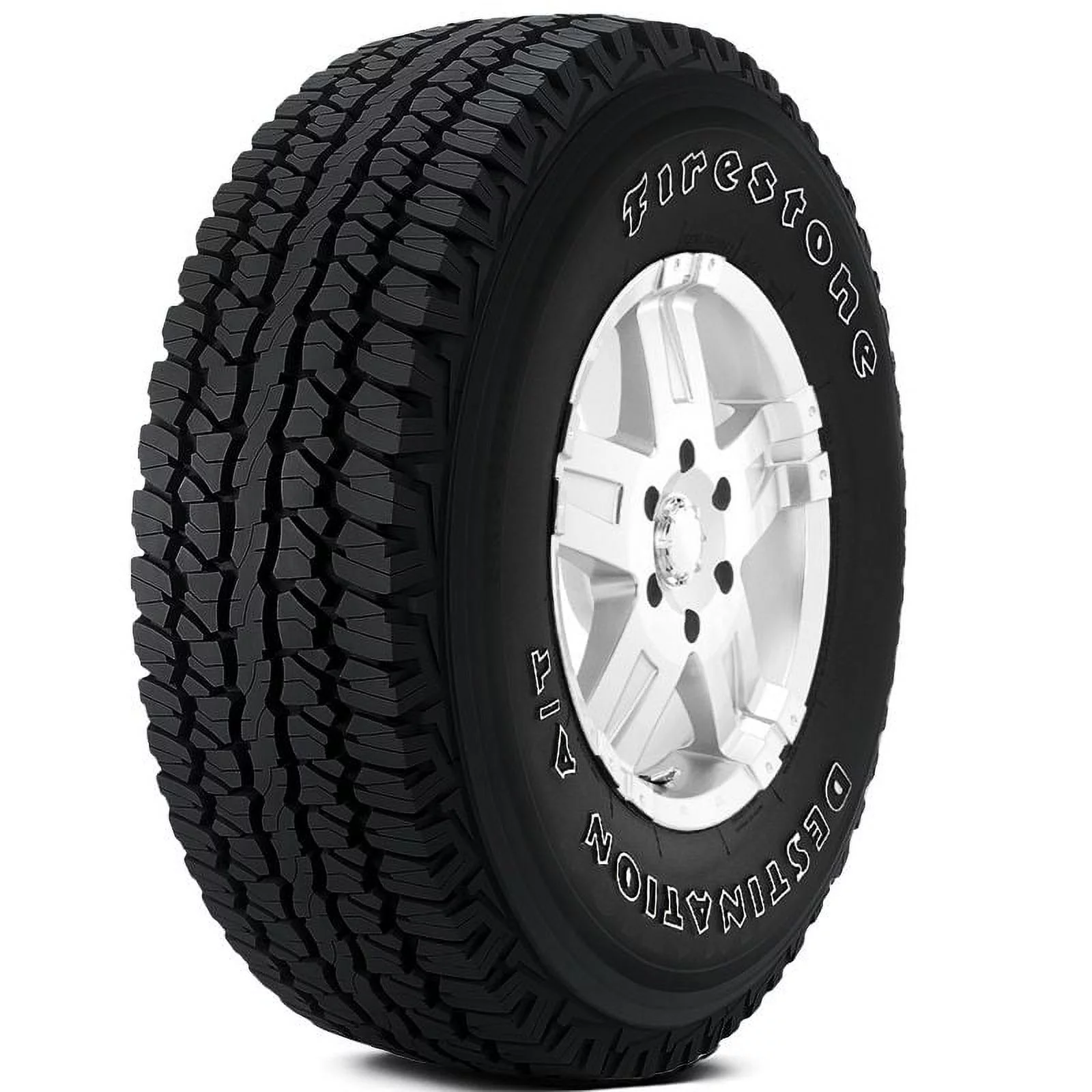 1 Firestone Destination A/T 245/65R17 105T OWL All Terrain All-Season Truck Tire FS003345 / 245/65/17 / 2456517 - Radiant Selections