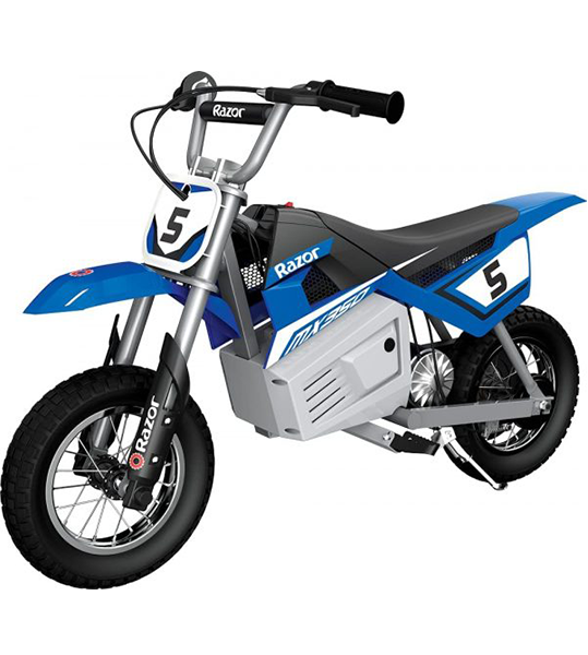 MX350 Dirt Rocket Electric Motocross Off-road Bike for Age 13+, Up to 30 Minutes Continuous Ride Time, 12&Prime; Air-filled Tires