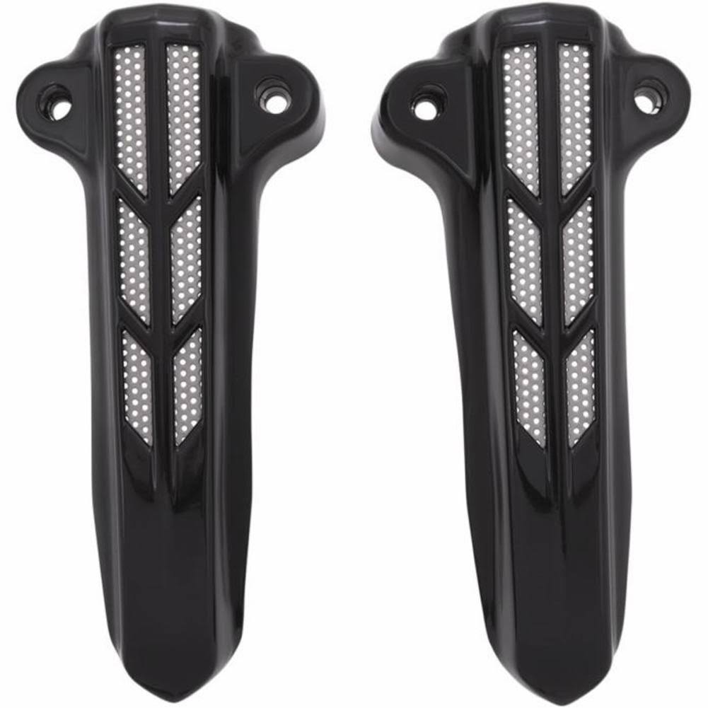 Ciro Lower Fork Leg Covers Black (43002)