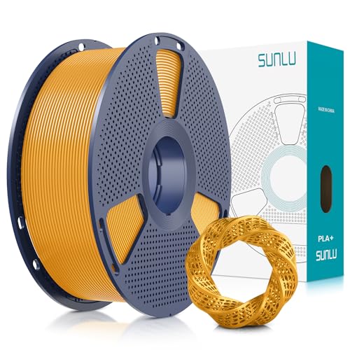 SUNLU 3D Printer Filament Bundle, PLA Plus Filament 10KG 1.75mm, Neatly Wound Filament for Most 3D Printer, 10 Colors, 1kg Spool