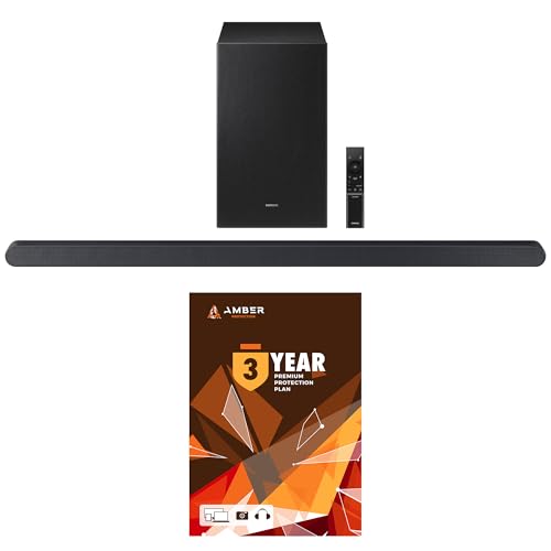 Samsung HW-S61D 5.0 Ch All-in-one Wireless Dolby Atmos Soundbar with 2 Year Amber Protection Plan (2024)