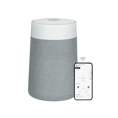BLUEAIR Air Purifier for Small Room, Bedroom, Home, Cleans 926 sqft in one hour, HEPASilent Air Cleaner for Pets, Allergens, Virus, Dust, Mold