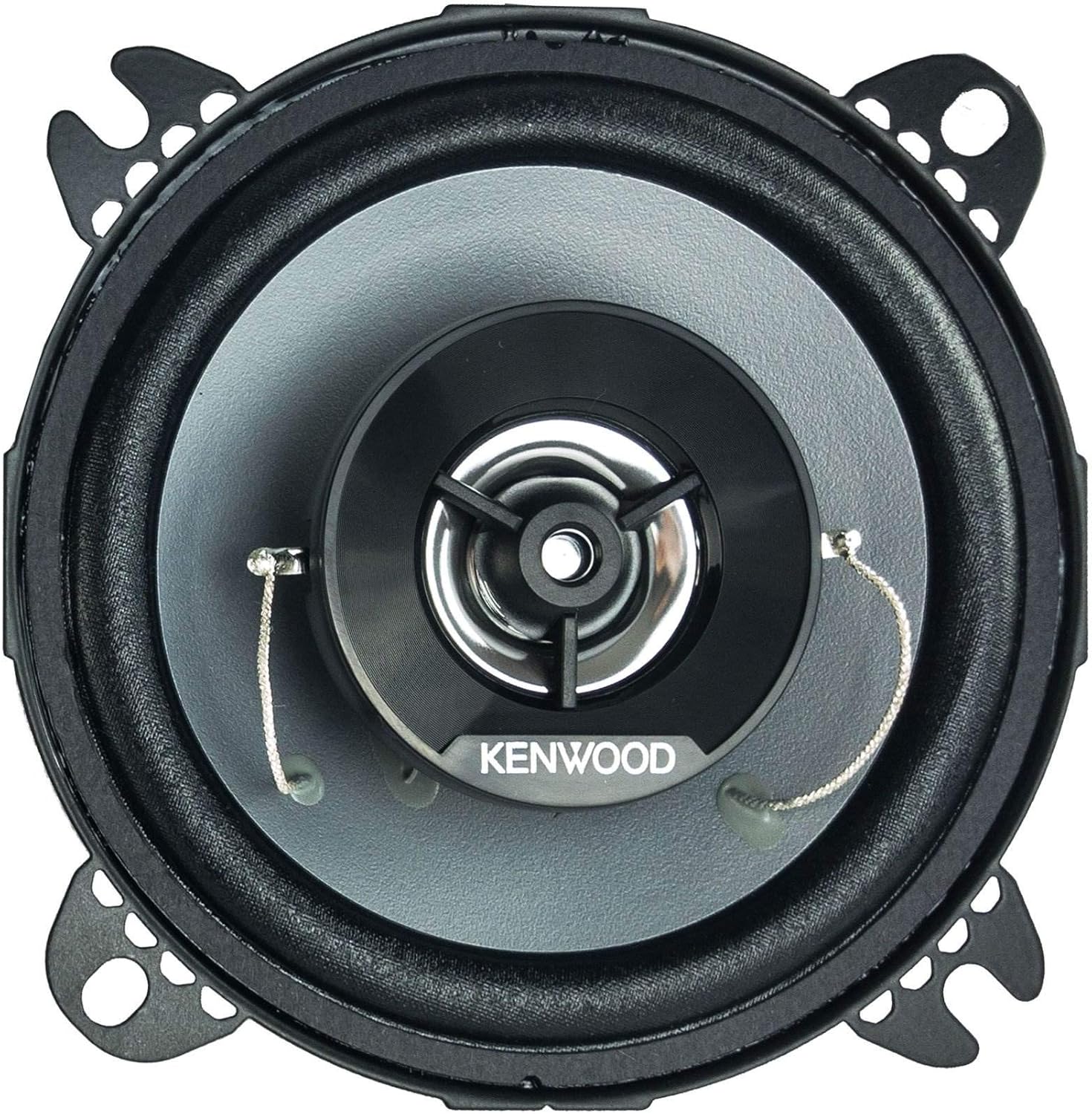 Kenwood KFC-1066S 220 Watt 4-Inch Coaxial 2 Way Stereo Car Audio Speaker (1 Set) Pack of 2