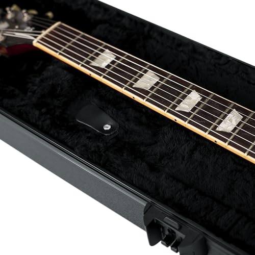 Gator Cases Molded Flight Case for Strat/Tele Style Electric Guitars with TSA Approved Locking Latch, (GTSA-GTRELEC)