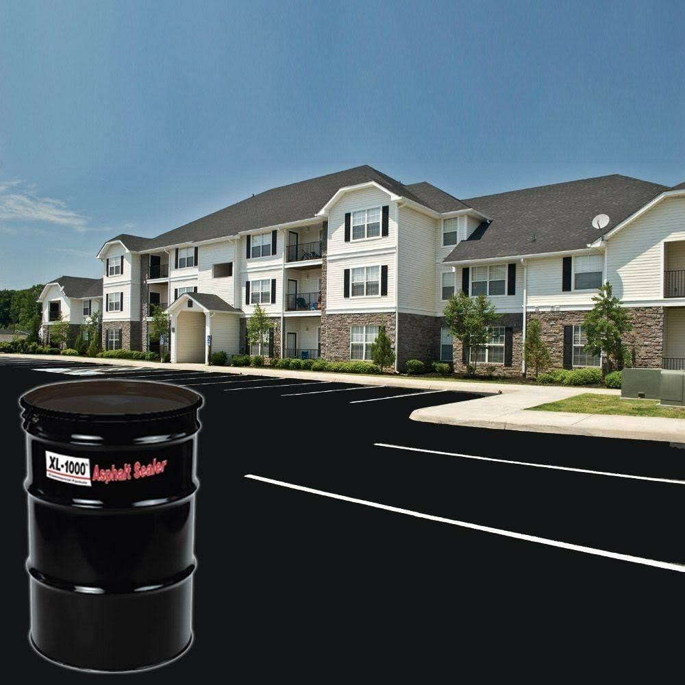Latex-ite 55 gal. Commercial Grade Blacktop Sealer 73055