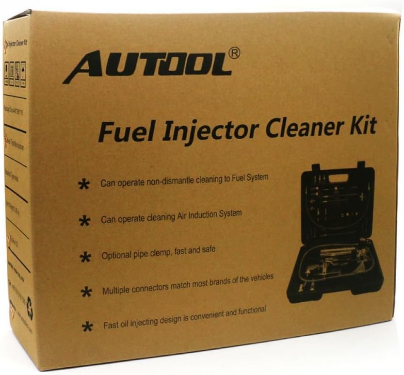AUTOOL C100 Universal Automotive Non-Dismantle Fuel System Cleaner Auto gasonline Injector Clean tool For Petrol Cars