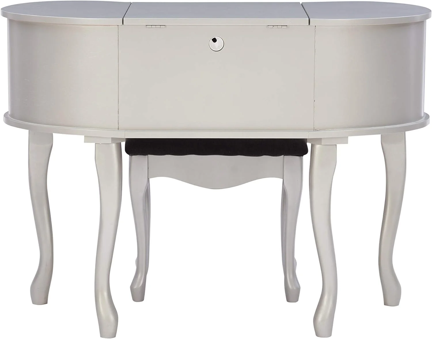 Paloma Vanity Set, 30" X 40.5" X 19.25", Silver