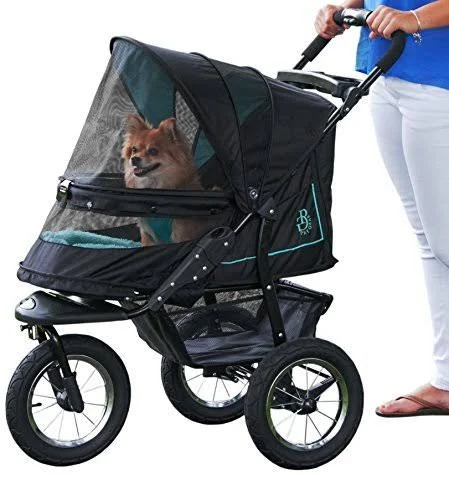 Pet Gear No-Zip NV Pet Stroller for Cats/Dogs, Zipperless Entry, Easy One-Hand F