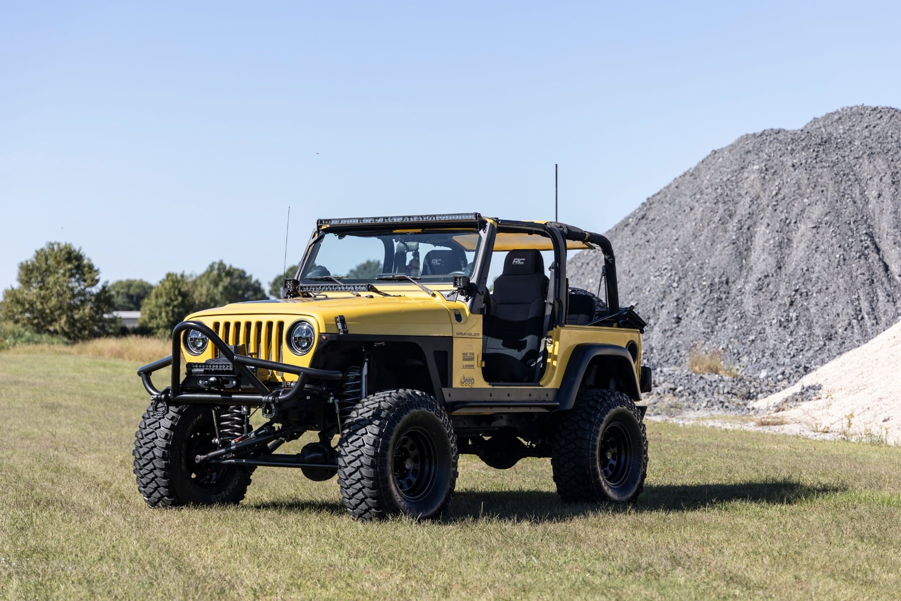 Rough Country Black Steel Wheel