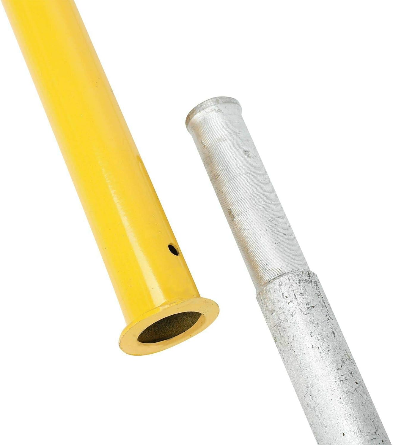EASYBERG Yellow Steel Tire Bead Breaker Slide Hammer Heavy Duty Bar Fit for Car Truck Trailer