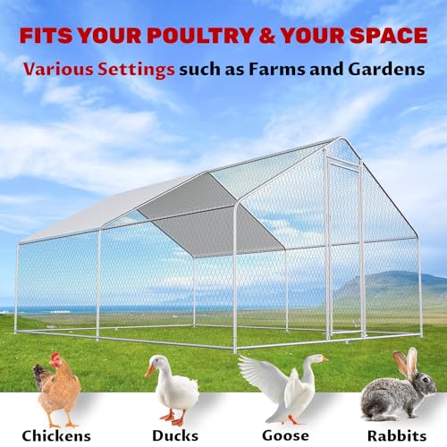 Chicken Coop Wheels Kit - Portable Poultry Tractor Mobilization Steel Chicken Coop Accessories