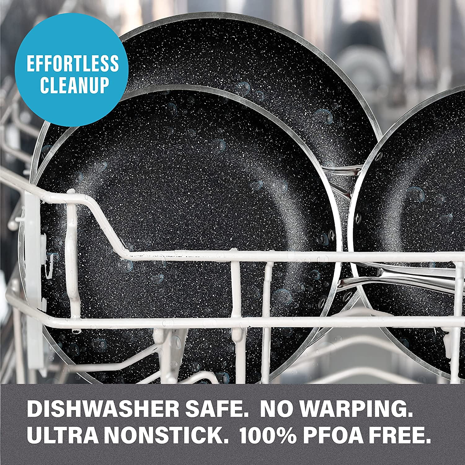Excellent en Red Pots and Pans Set Nonstick 20 Pc Kitchen Cookware Set &amp; Bakeware Set with Mineral &amp