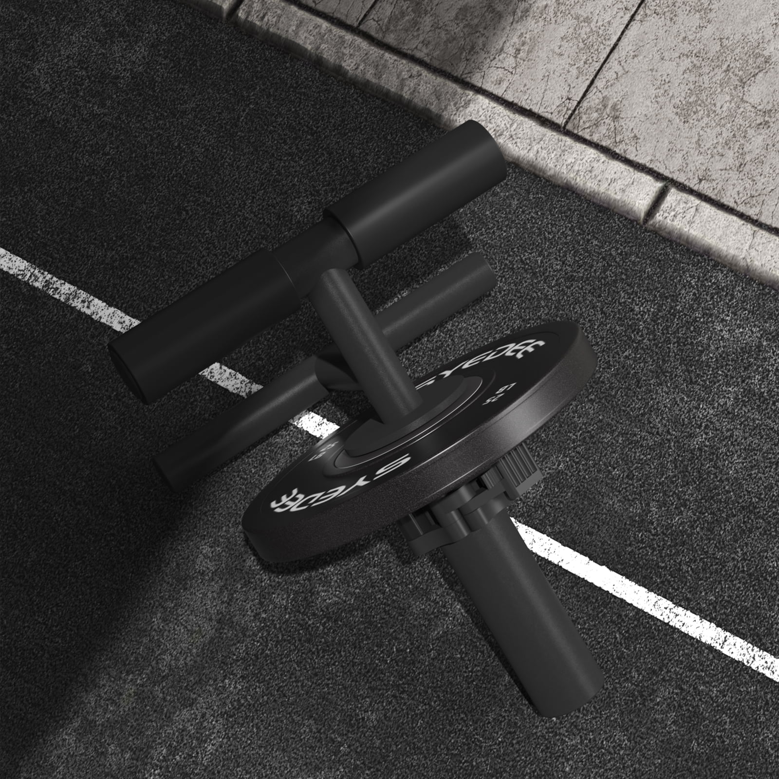 syedee Leg Press Machine with Calf Block, 1500LBS Weight Capacity Adjustable Leg Machine with Resistance Band Pegs and Plate Storages