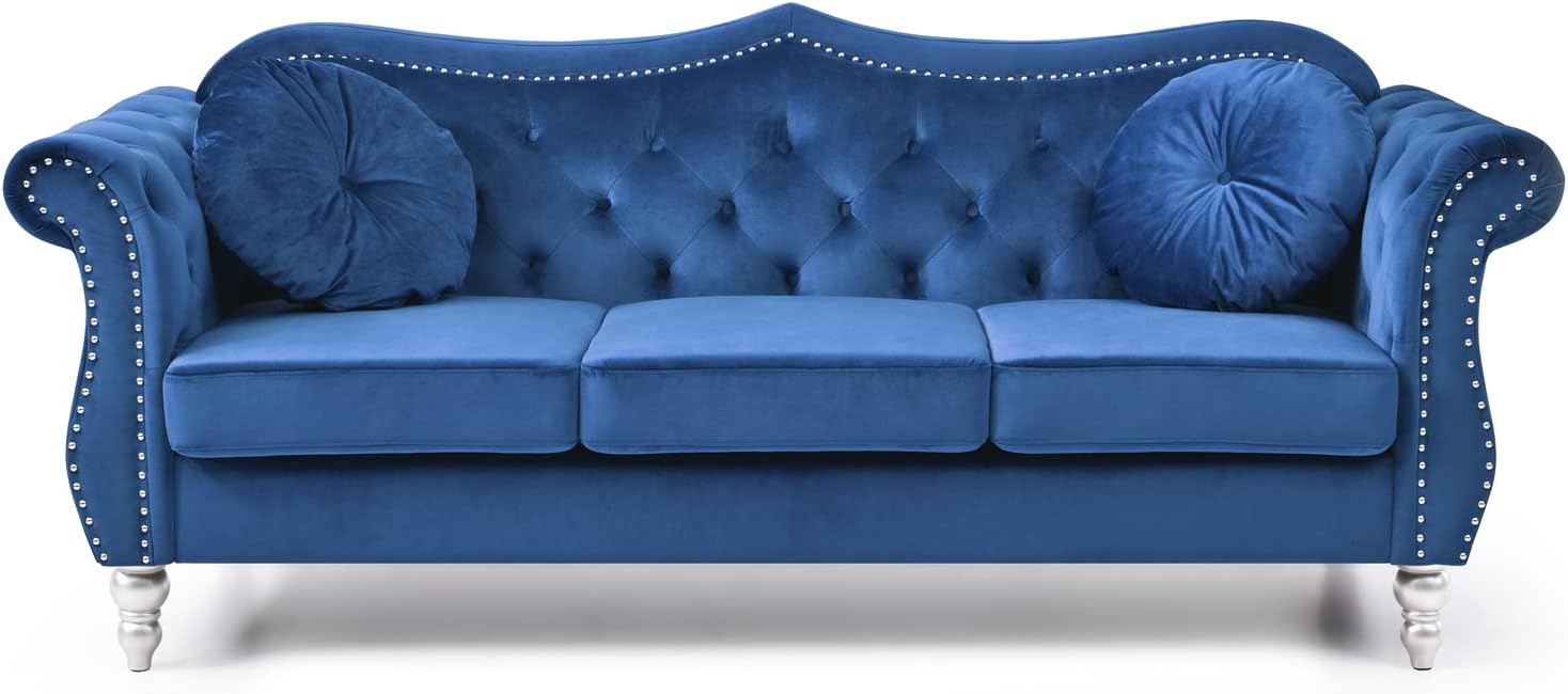 Zen Zone Sofa, Navy Blue
