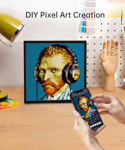 Divoom Pixoo-64 - WiFi Pixel Cloud Digital Picture Frame with APP Control