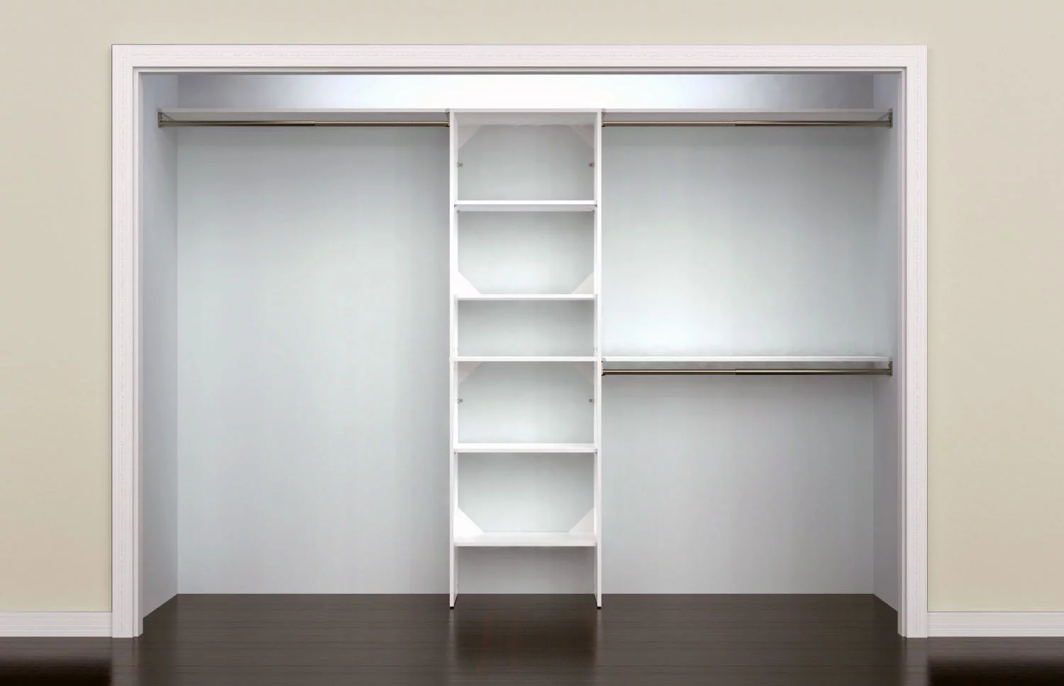 Closetmaid Ss25-Cos Suitesymphony 7 To 10 Foot Wide Closet System Kit - Grey