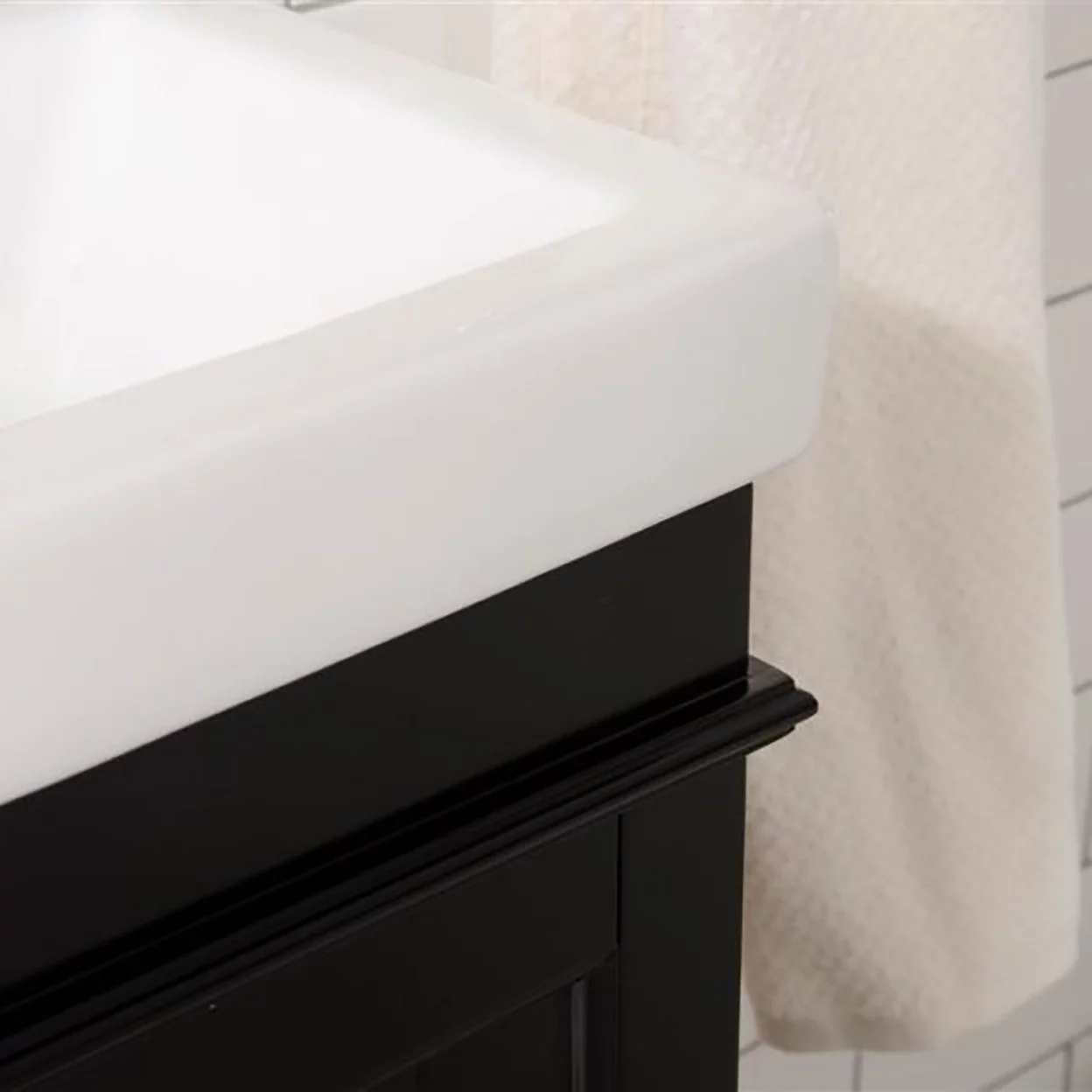 Furniture Indoor Home Decorative Bathroom, Washroom, Kitchen 18" Espresso Sink Vanity