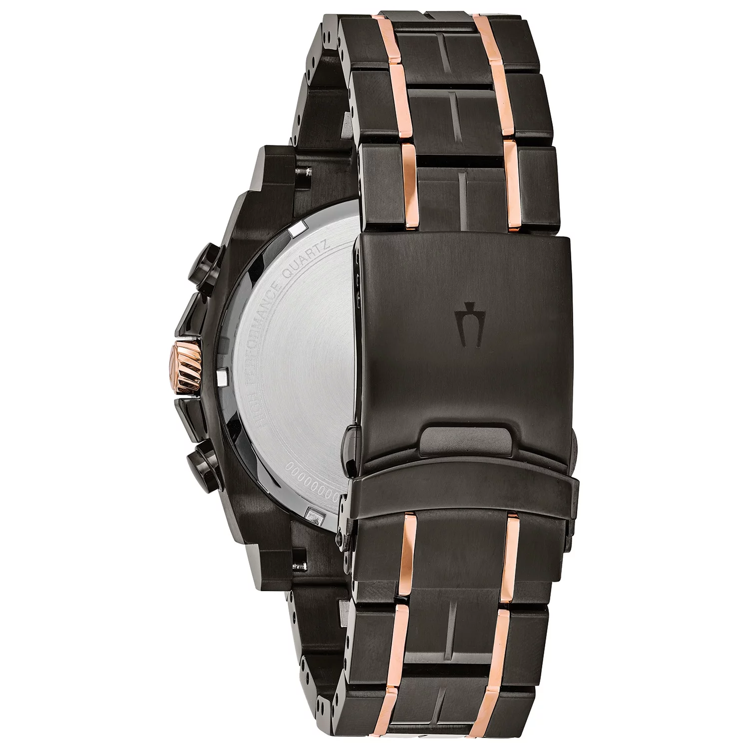 Bulova Precisionist Diamond Black Dial Men's Watch 98D149 - Curated Treasures Market