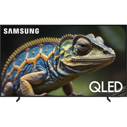 Samsung 43-Inch Class QLED 4K Q60D Series Quantum HDR Smart TV w/Object Tracking Sound Lite, Motion Xcelerator, Slim Design, Gaming Hub