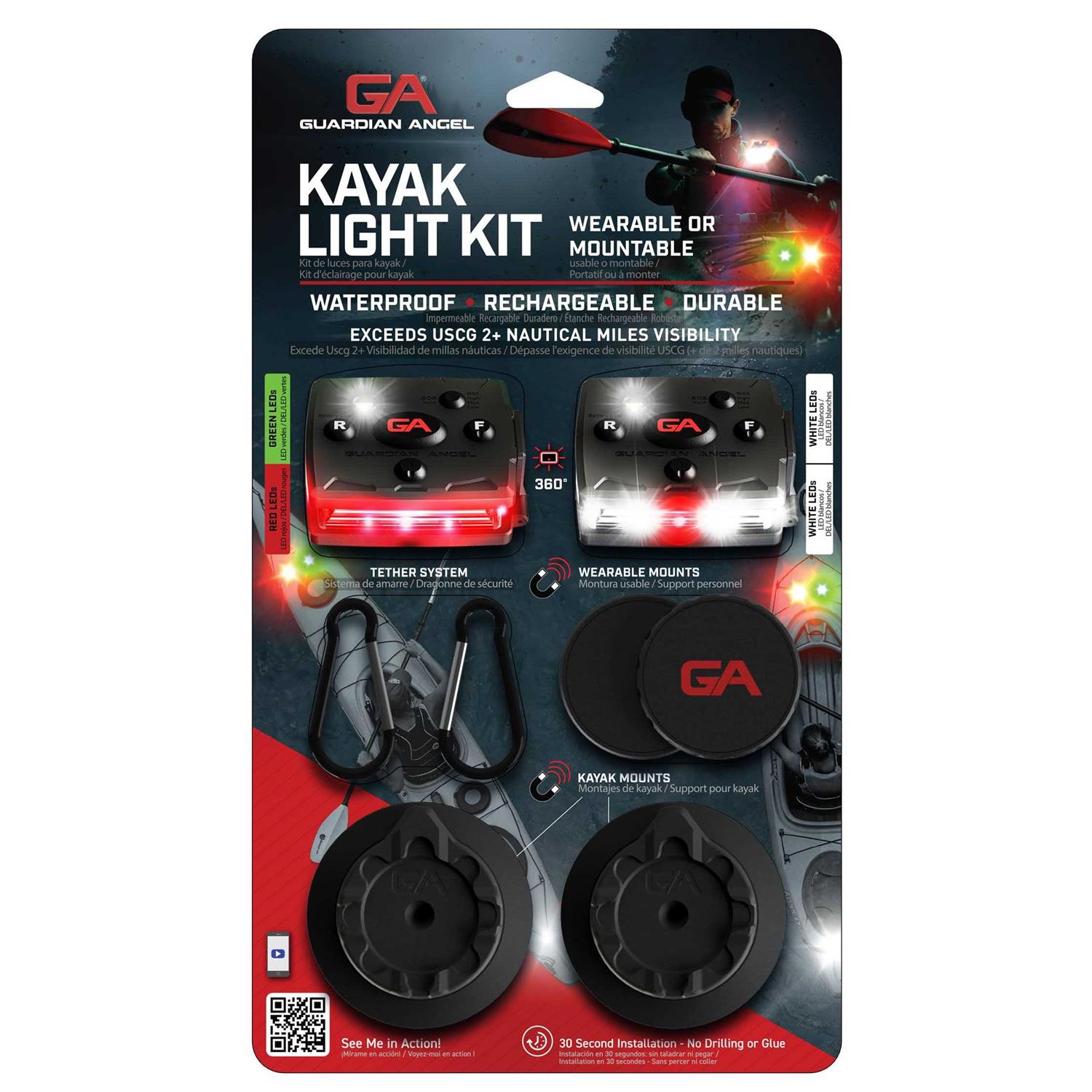 Guardian Angel Wireless Kayak Light Kit - Sports Supplies Online Store
