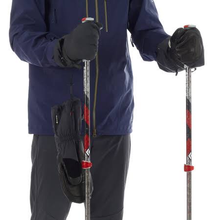 Mammut Mittens Scalottas 2 in 1 Mitten Black 9