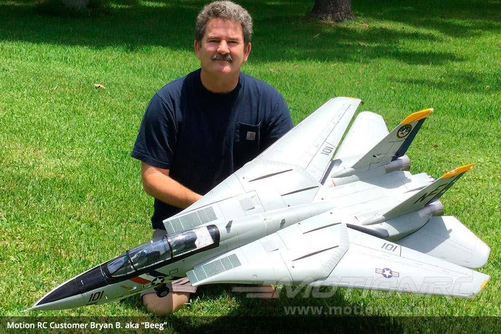 Freewing F-14 Tomcat Twin 80mm EDF Jet - PNP FJ30812P