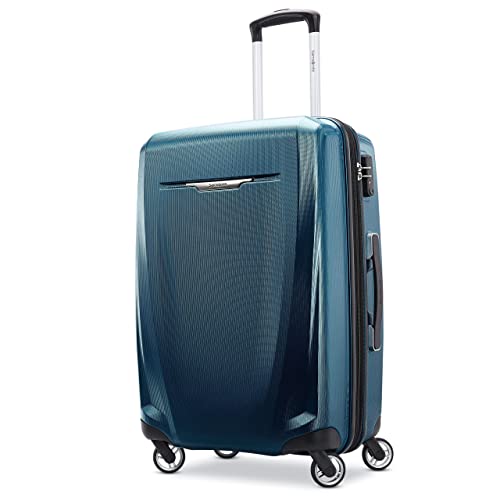 Samsonite Winfield 3 DLX Hardside Luggage with Spinners, Carry-On 20-Inch, Black