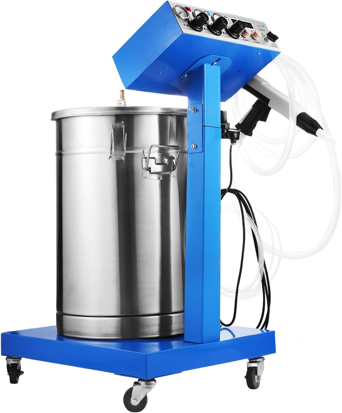 Mophorn 40W 45L Electrostatic Powder Coating Machine with Spraying Gun Paint 450g Per Minute WX-958 Powder Coating System (40W 45L)