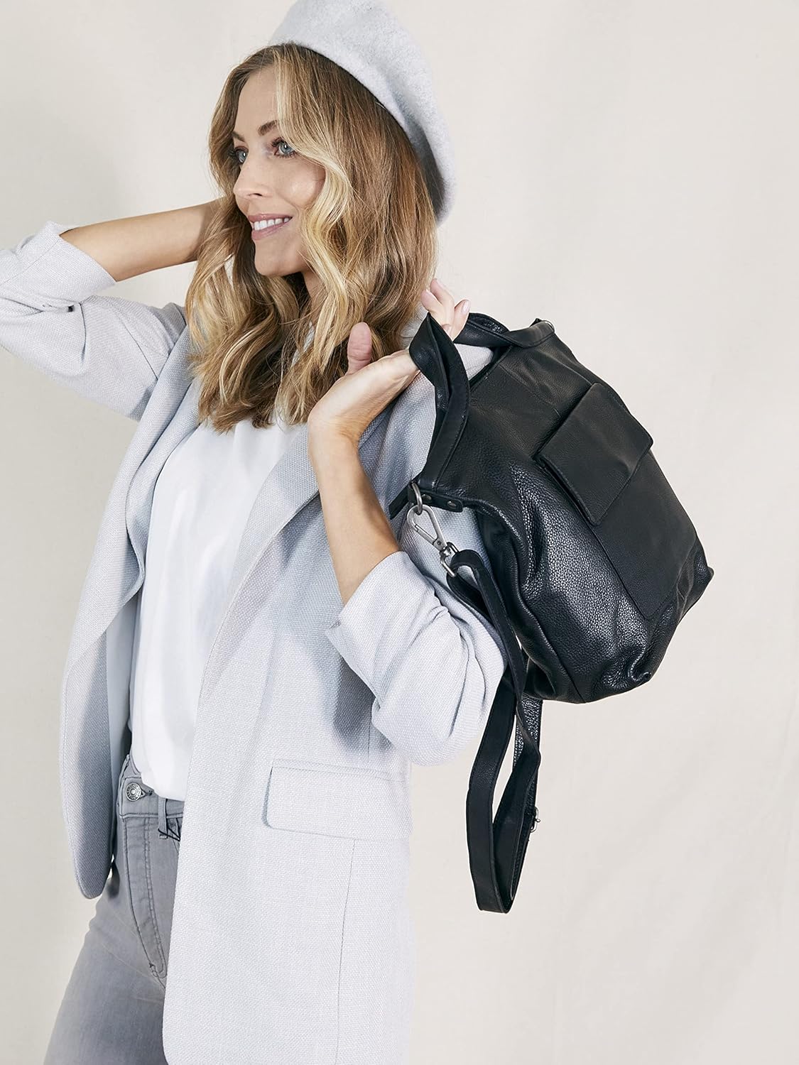 Latico Leathers Bianca Leather Tote Bag for Women (Brown) - Made From 100% Authentic Leather Handcrafted by Artisans