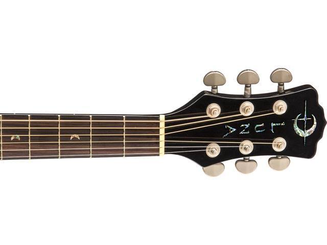 Luna Fauna Phoenix Acoustic Electric Guitar Black